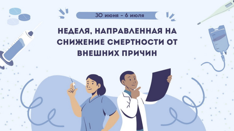 «Неделя, направленная на снижение смертности от внешних причин».