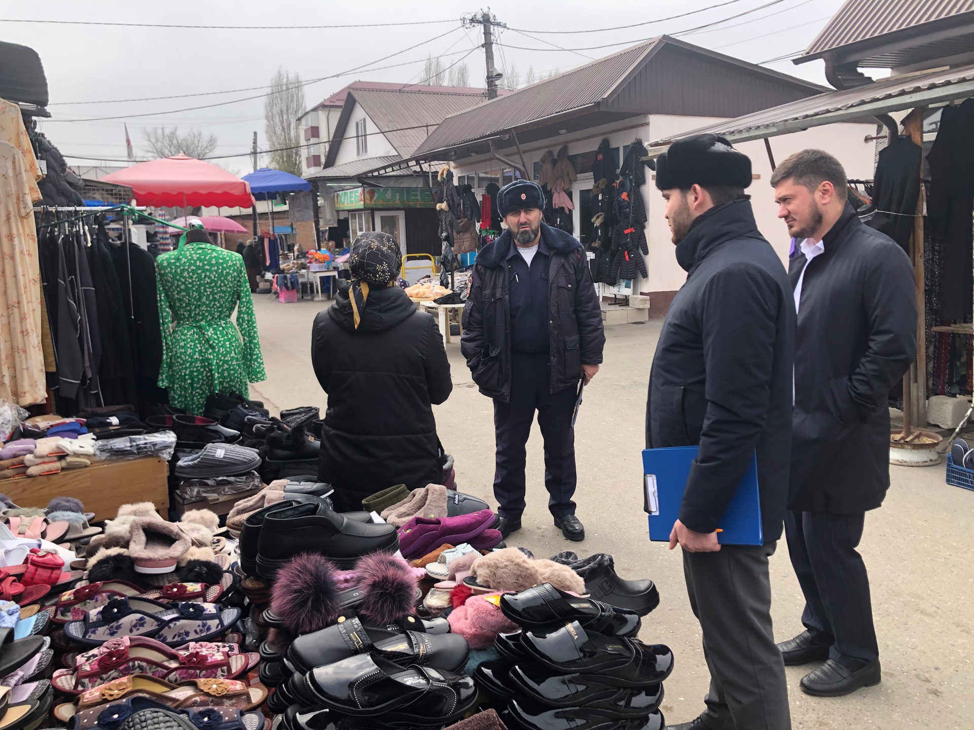 Очередной рейд по выявлению незаконной торговли.
