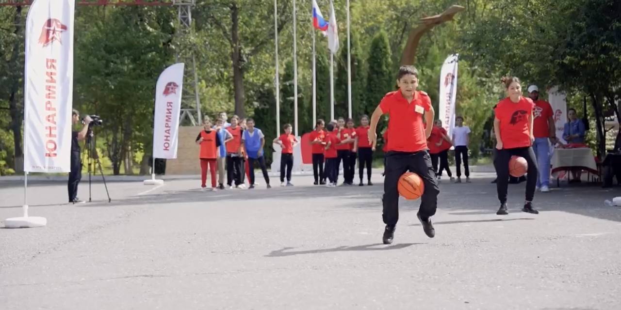 Веселые старты прошли в Малгобеке.