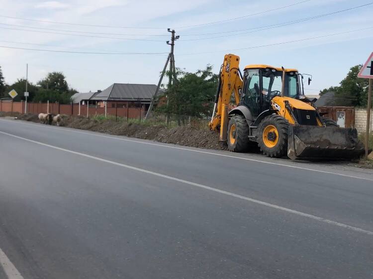 Замена водяной линии по ул. Назрановская.